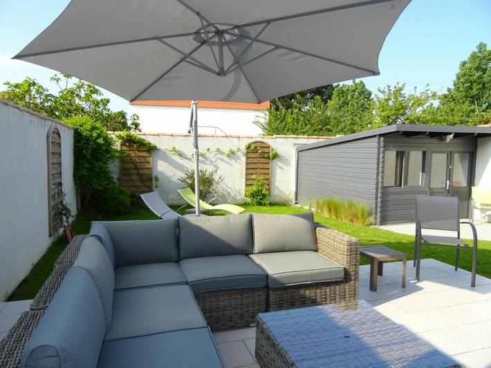 Gîte pour 4 personnes, avec jardin