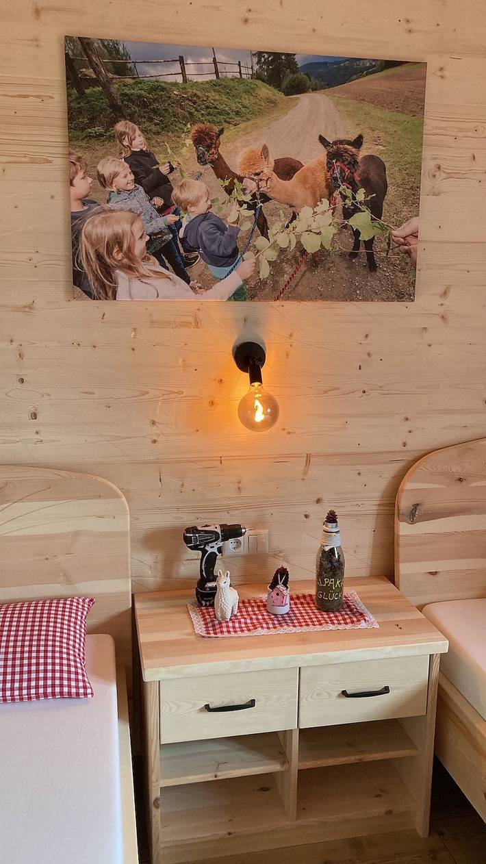 Ganze Wohnung, Ferienwohnung Alpakaglück - Ferienwohnung mit Alpaka-Kino in Abschlag, Gemeinde Bad Großpertholz