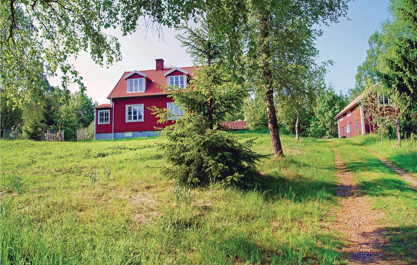 Ferienhaus für 6 Personen mit Terrasse in Kronoberg