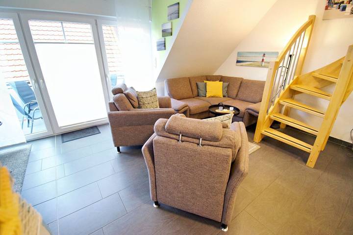 Hütte für 4 Personen, mit Balkon in Norddeich - 4