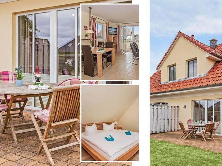 Ferienhaus für 4 Personen, mit Garten und Terrasse, kinderfreundlich in Korswandt