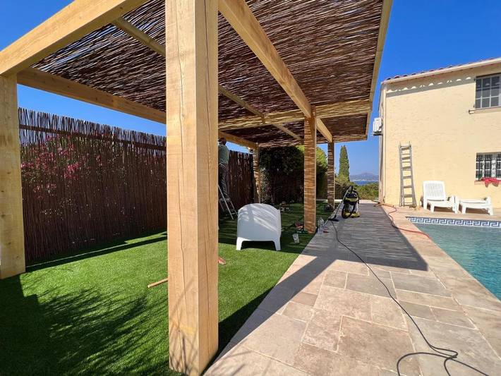 Villa pour 8 personnes, avec jardin ainsi que piscine et vue dans Saint-Aygulf - 4