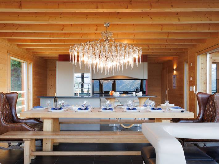 Ferienhaus für 14 Personen, mit Sauna und Garten im Wallis - 3