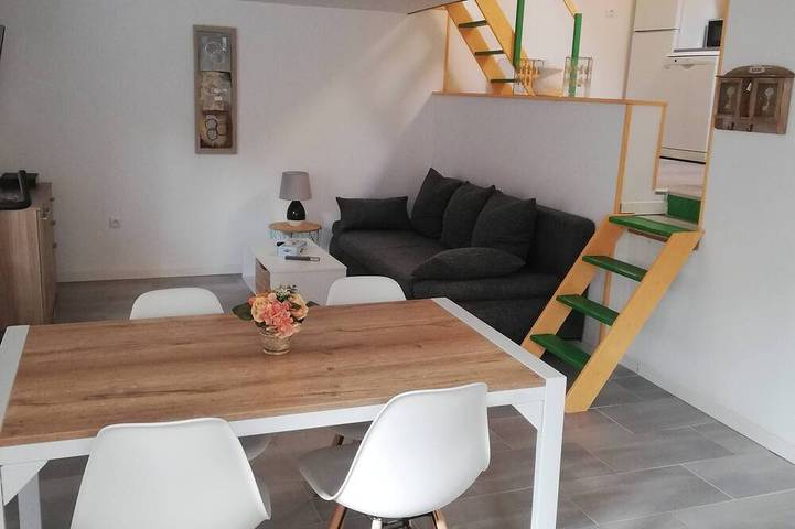 Maison de vacances pour 4 personnes, avec jardin