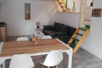 Gîte pour 4 personnes, avec jardin à La Fère