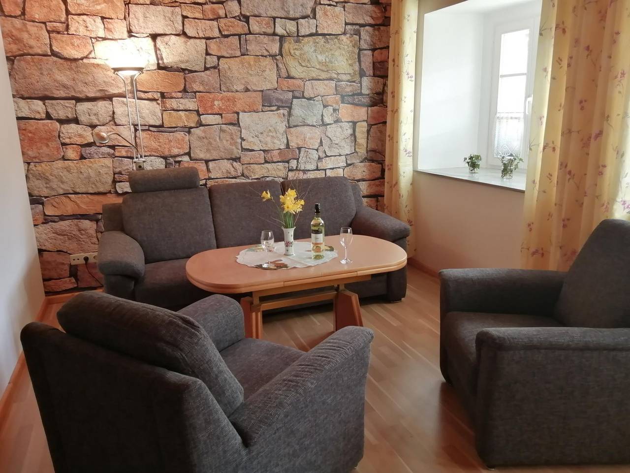 Ganze Ferienwohnung, Quartier am Markt - Ferienwohnung, 1 Schlafraum in Bad Gottleuba-Berggießhübel, Elbsandsteingebirge