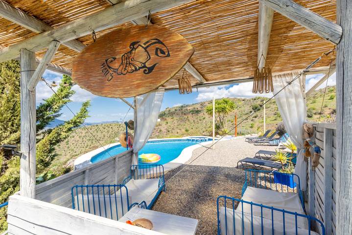 Casa rural para 4 personas, con jardín además de piscina para niños y jacuzzi en Álora - 4