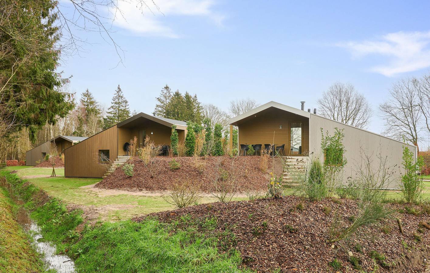 Vakantiehuis voor 12 personen met terras in Nationaal Park Dwingelderveld