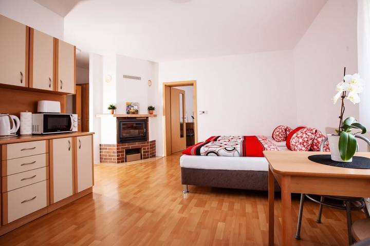 Ferienwohnung für 5 Personen, mit Terrasse in Cheb
