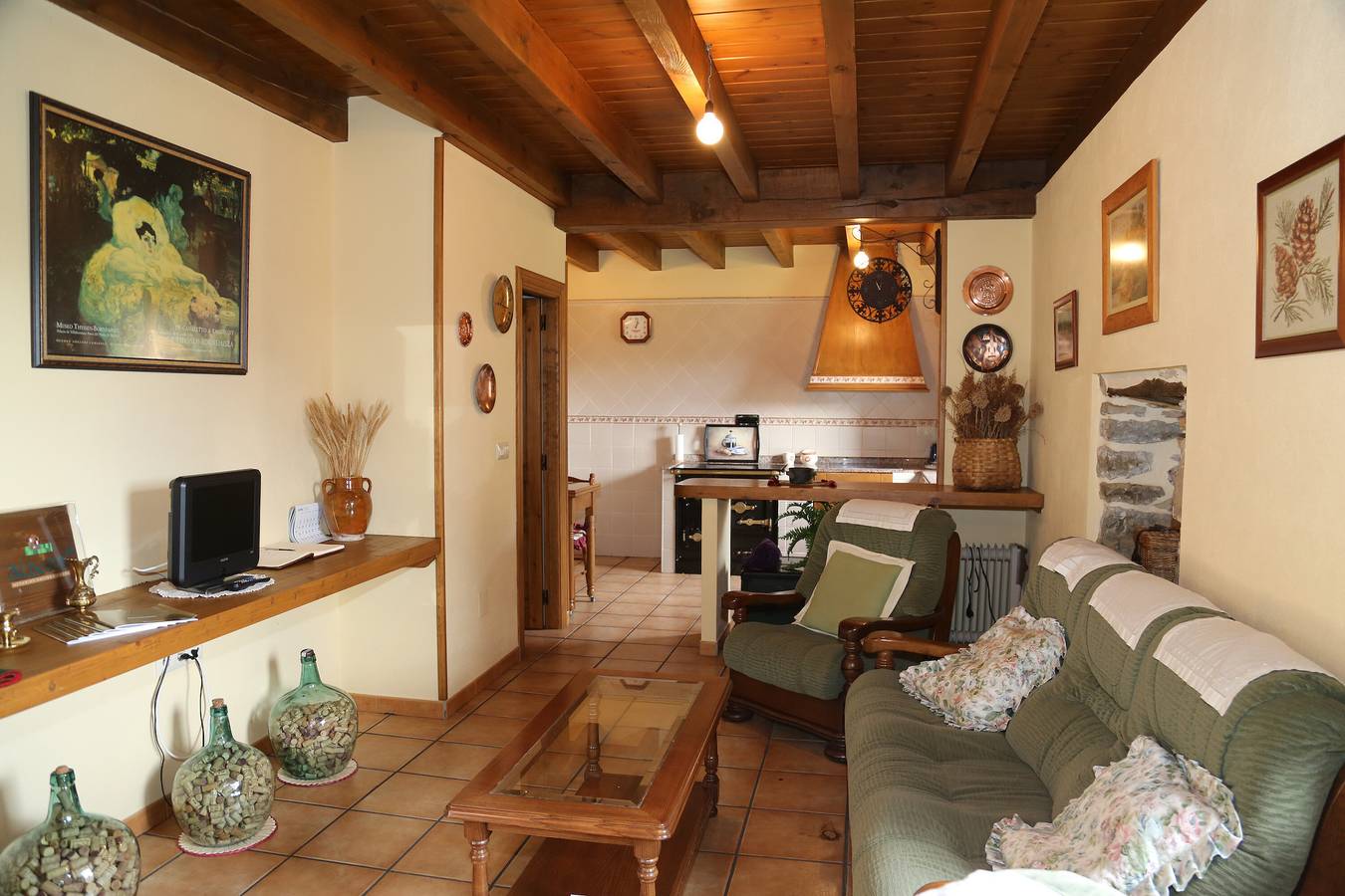 Casa di campagna 'Mesilda' con vista sulle montagne, terrazza privata e balcone in Penamellera Baja, Sierra del Cuera