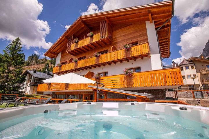 Hôtel pour 2 personnes, avec vue ainsi que jardin et sauna à San Martino di Castrozza - 3