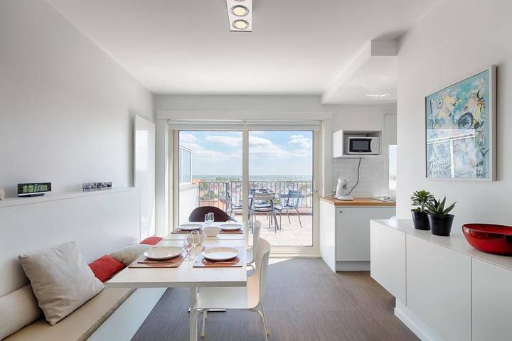 Gîte pour 3 personnes, avec vue et balcon dans Duinbergen