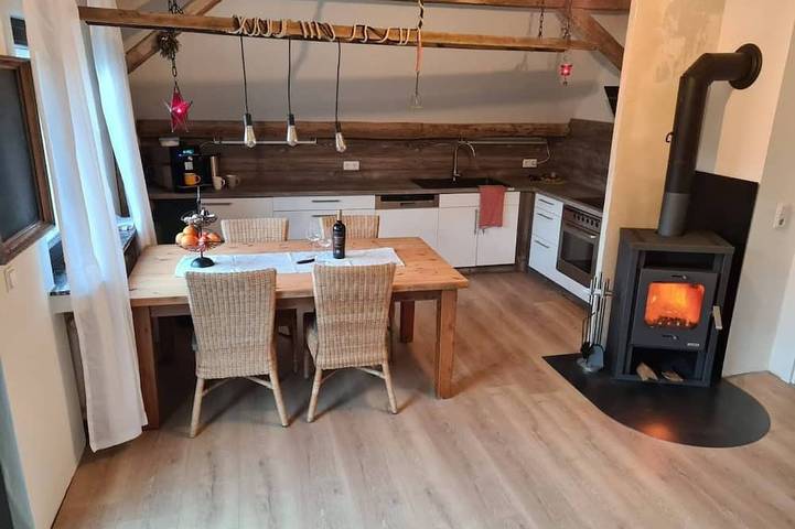 Ferienwohnung für 6 Personen, mit Garten und Balkon