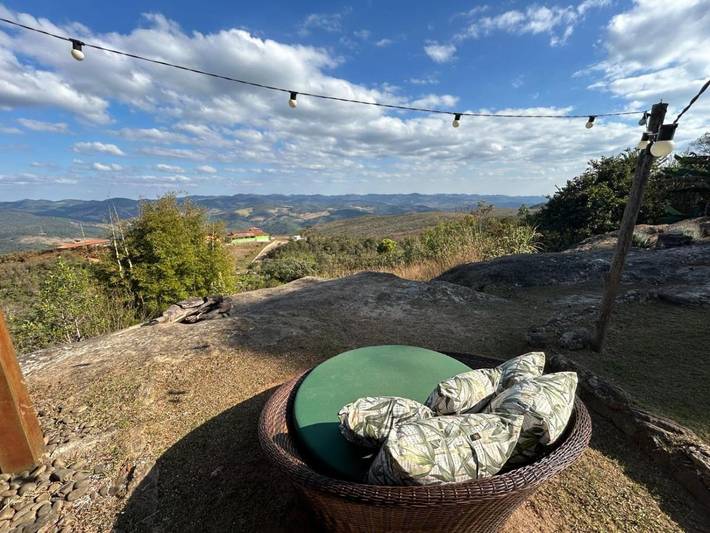 Casas e apartamentos de temporada para 12 pessoas, com vista e jardim em Ouro Preto