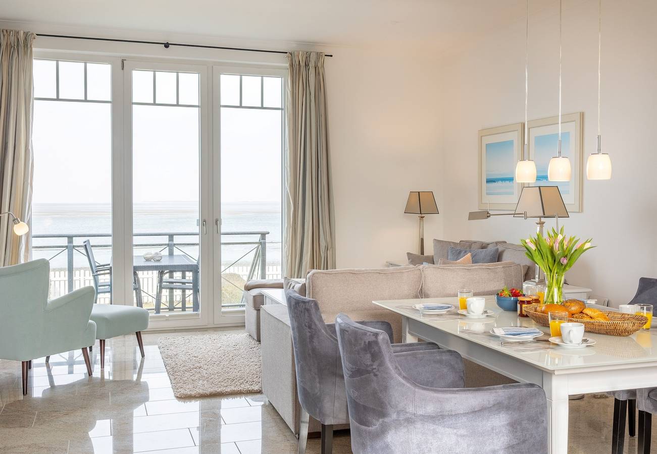 Ganze Ferienwohnung, Strand Residenz Strandhaus 2 "Fünf Sterne Meerblick" in Wittdün, Amrum