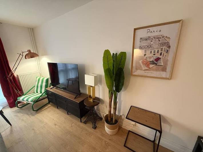 Gîte pour 6 personnes, avec balcon à Villeneuve-la-Garenne - 4