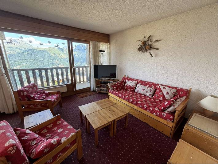 Ganze Wohnung, 2-Zimmer-Kabinenwohnung an der Piste mit Aufzug - Auris en Oisans in Auris, Nationalpark Écrins