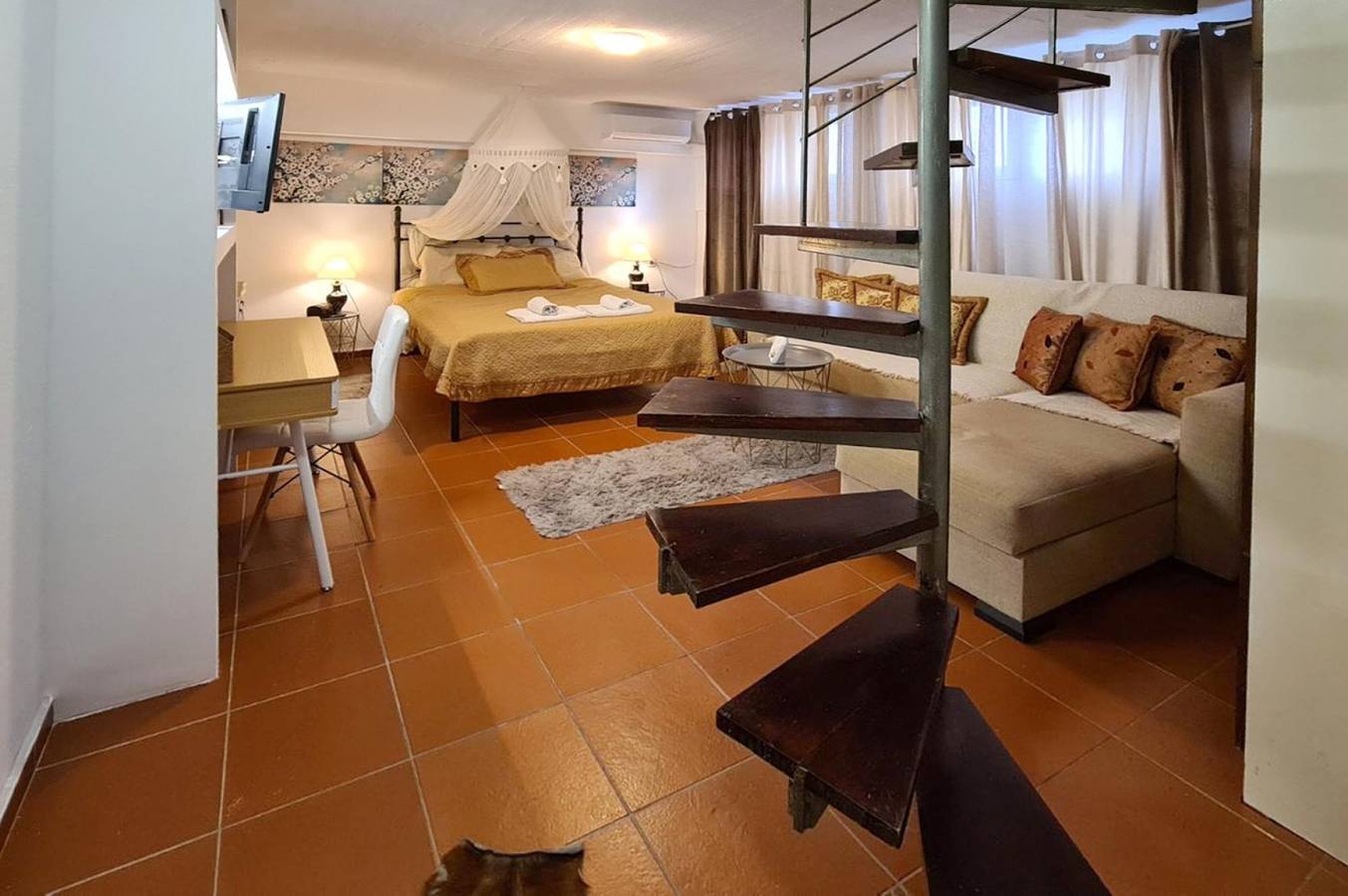 Maison de vacances pour 6 personnes avec balcon in Magnisia