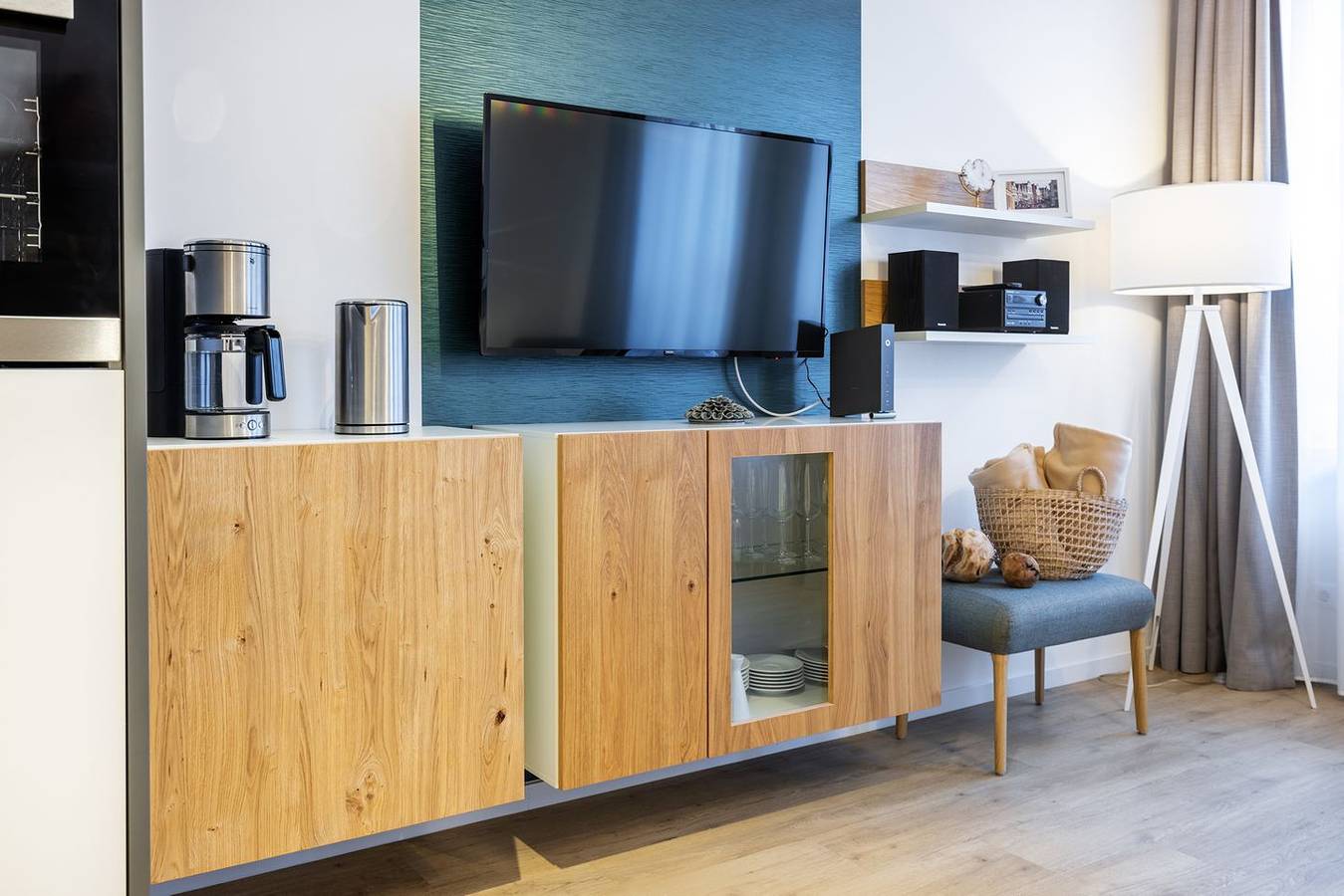 Ganze Wohnung, Schickes 1-Zimmer Apartment in bester Hafenlage für den Städtetrip nach Wismar in Wismar, Nordwestmecklenburg (Wismar und Umgebung)