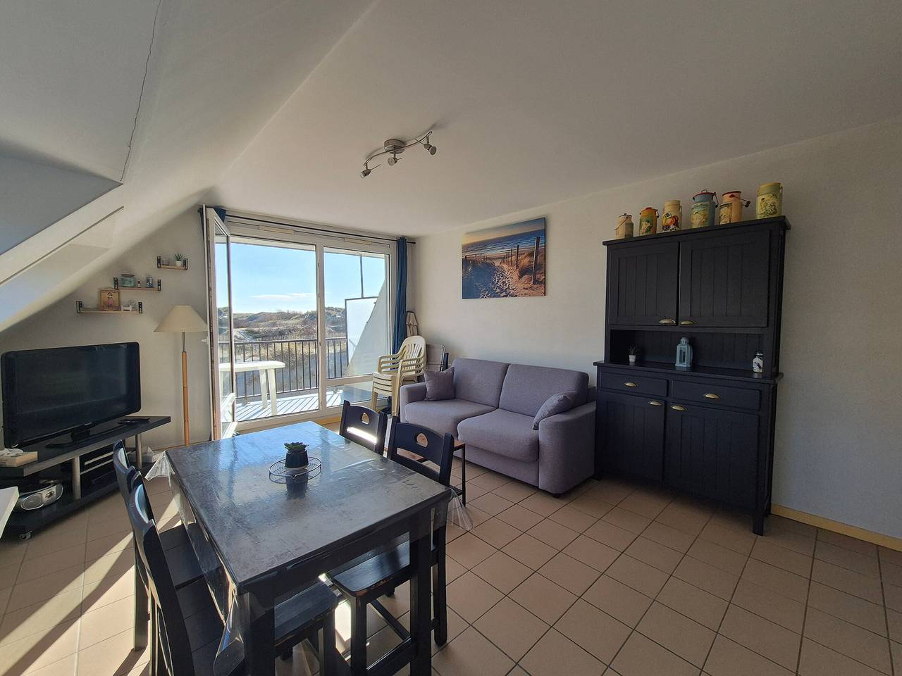 Appartement entier, Appartement vue mer - 4 pers. in Fort-Mahon-Plage, Région d'Abbeville