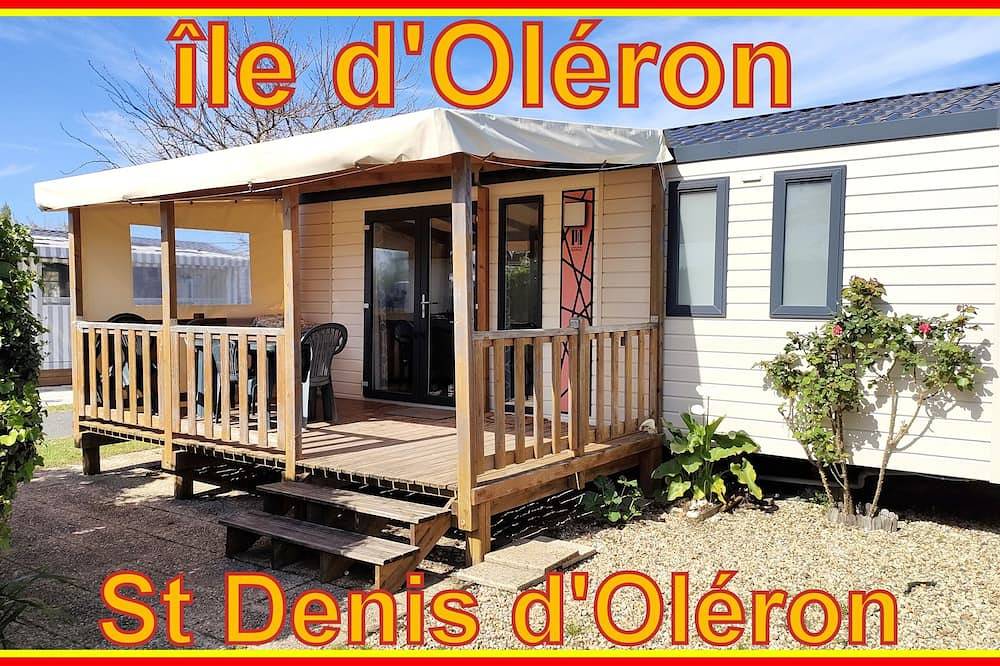 Mobil home Ile d'Oléron dans Camping 4 étoiles, Saint Denis d'Oléron Bord de mer in Saint-Denis-d'Oléron, Côte de Beauté