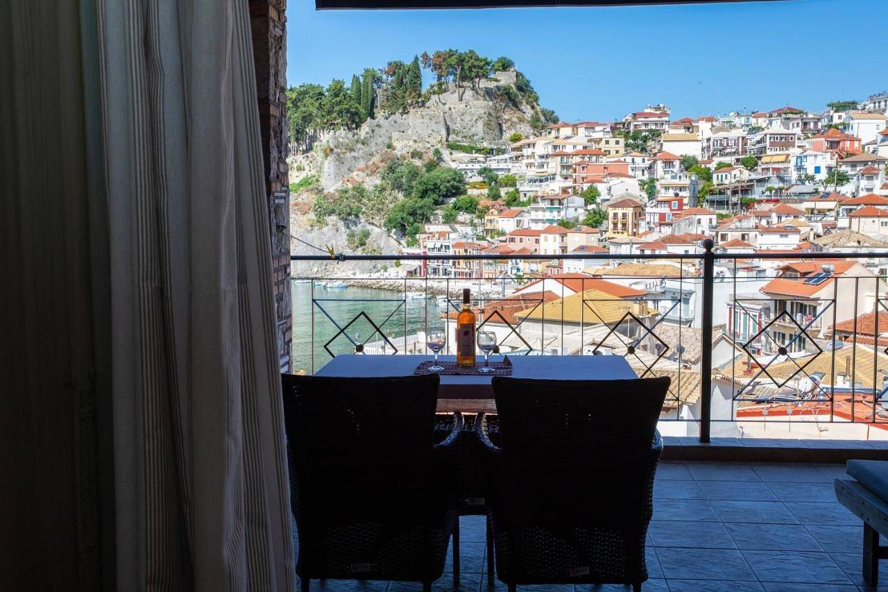 Geheel appartement, Studio with Street View in Parga Stad, Preveza periferie-district