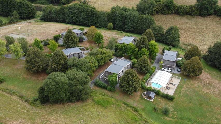 Maison de vacances pour 8 personnes, avec jardin ainsi que vue et piscine - 1