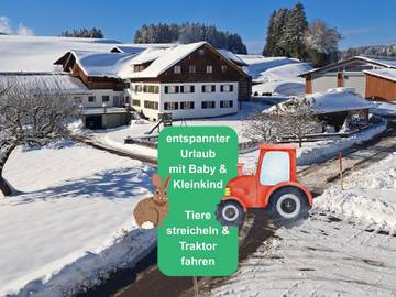 Bauernhof für 4 Personen, mit Garten, kinderfreundlich im Oberallgäu