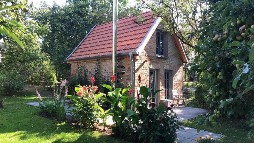 Ferienhaus für 2 Personen, mit Terrasse und Garten sowie Sauna