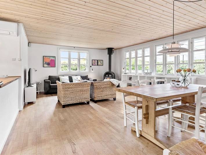 Ferieudlejning for 4 personer, med terrasse og jacuzzi i Hummingen