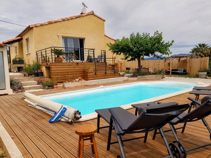 Gîte pour 6 personnes, avec terrasse et piscine, animaux acceptés à Canet (Hérault) - 3