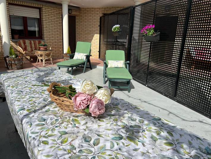 Casa de vacaciones para 7 personas, con vistas y balcón en La Rioja