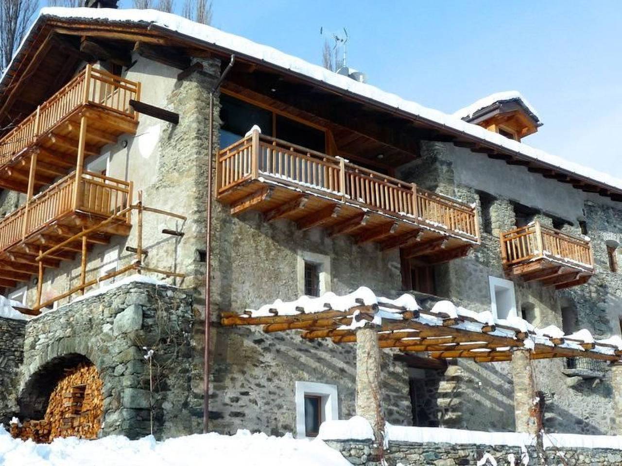Geheel appartement, Ideal für ein Paar oder eine Familie mit Kindern in Rovin, Comune di Gignod