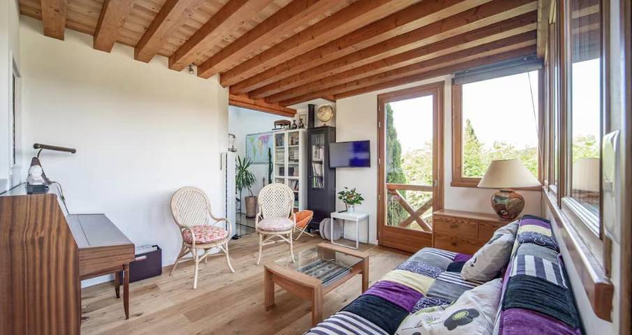 Location de vacances pour 9 personnes, avec jardin ainsi que balcon et vue, adapté aux familles à Mancey - 3