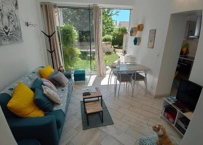 Gîte pour 4 personnes, avec jardin et terrasse, animaux acceptés à Saint-Aignan - 2