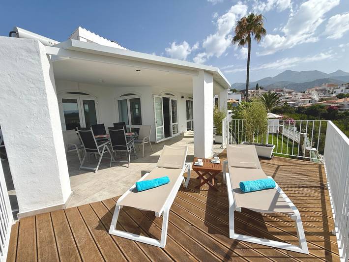 Ferienhaus für 7 Personen, mit Balkon und Garten in Nerja - 2