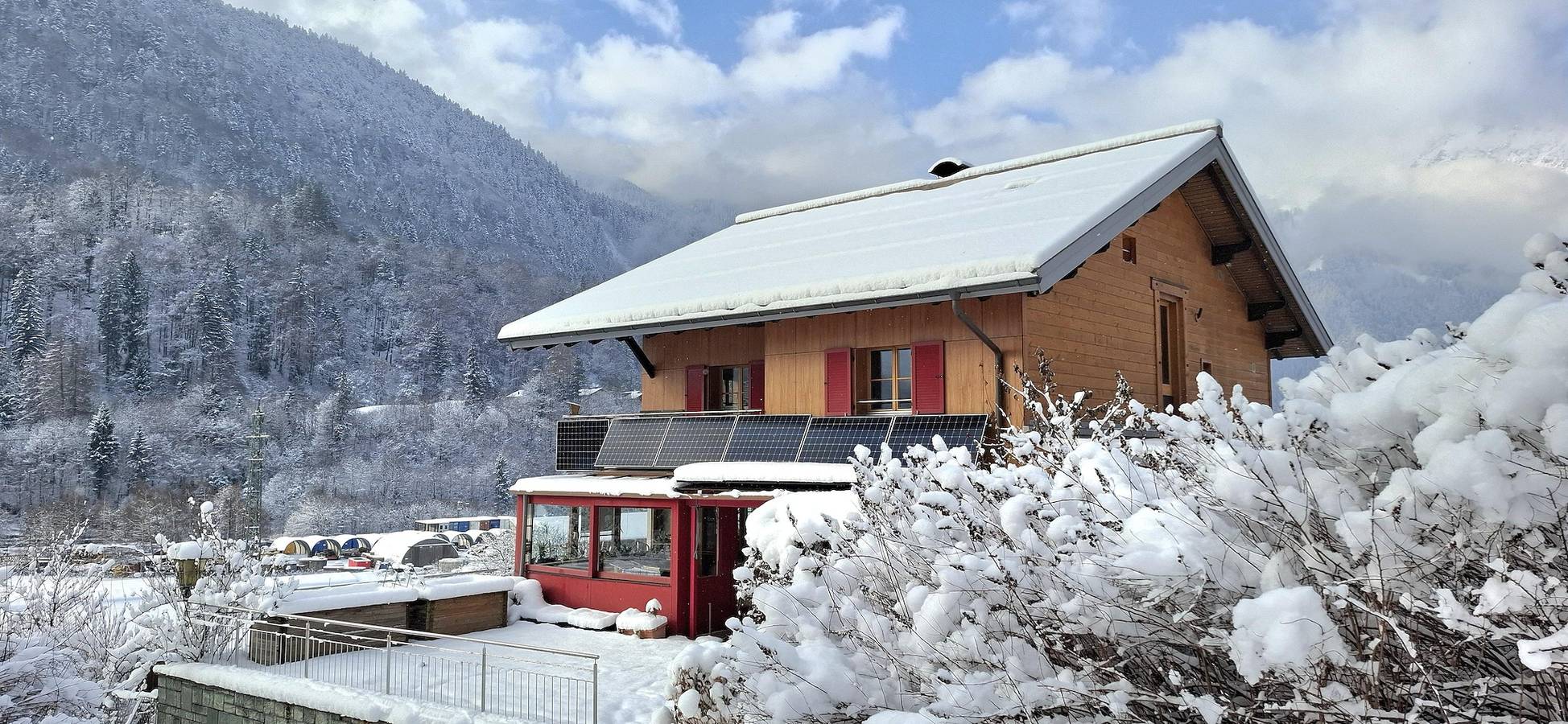 Ganze Ferienwohnung, Appartement/Fewo, Dusche, Wc, 1 Schlafraum in Schruns, Verwall