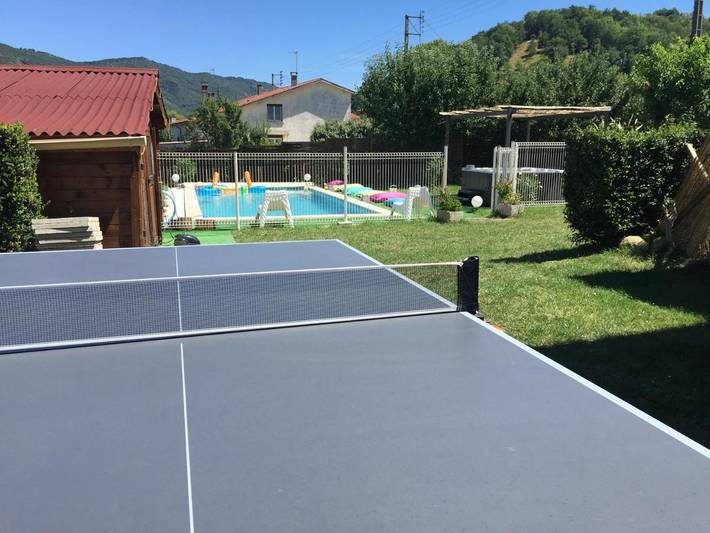 Maison de vacances pour 14 personnes, avec jardin et vue ainsi que piscine et bassin pour enfant, animaux acceptés