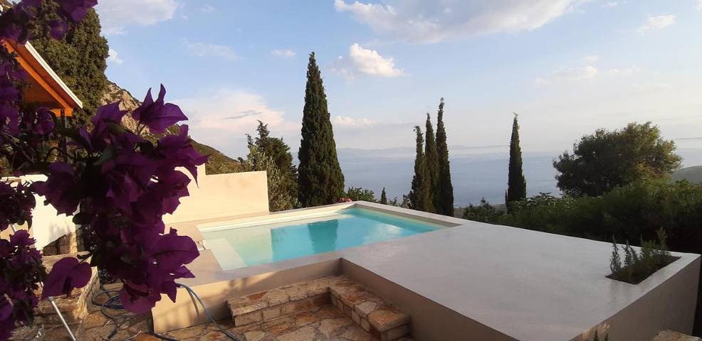 Villa per 4 persone, con Terrazza e Giardino nonché Panorama a Himara