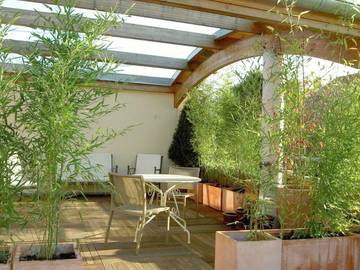 Chambre d’hôte pour 4 personnes, avec vue et jardin, adapté aux familles à Cachan