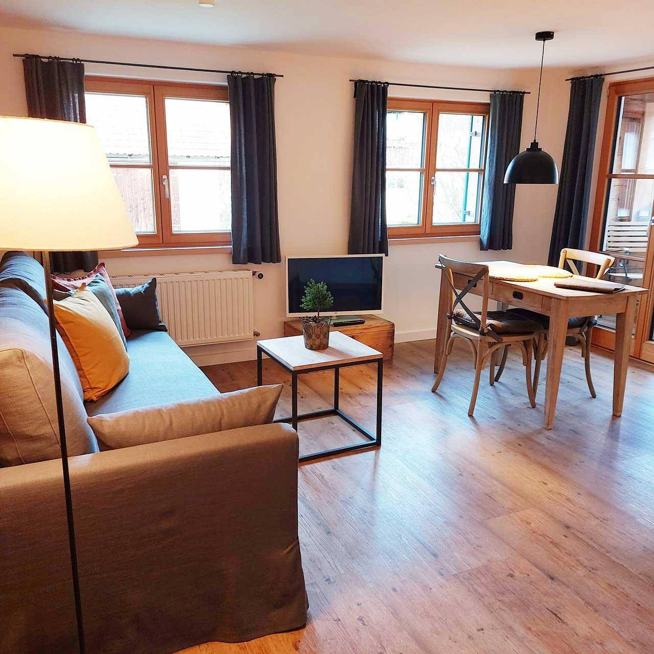 Ganze Ferienwohnung, Ferienwohnung klein - 45 qm - 1 Schlafzimmer in Bad Oberdorf, Bad Hindelang