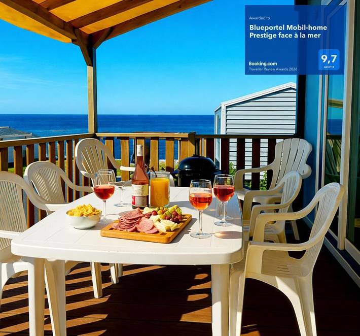 Camping pour 6 personnes, avec vue et jardin, animaux acceptés à Le Portel