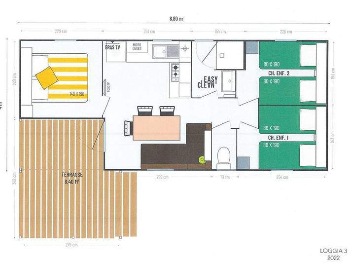 Camping pour 6 personnes dans le Jura - 3