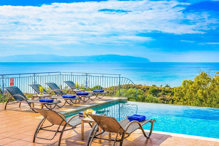 Villa pour 6 personnes, avec terrasse dans Skala - 3