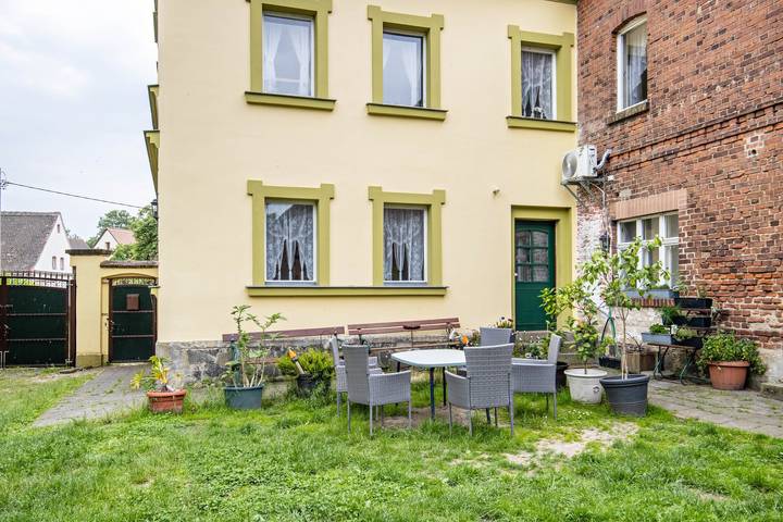 Ferienwohnung für 4 Personen, mit Garten in Leipzig