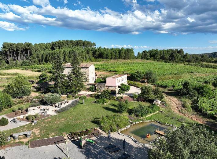 Maison de vacances pour 8 personnes, avec jardin ainsi que jacuzzi et piscine
