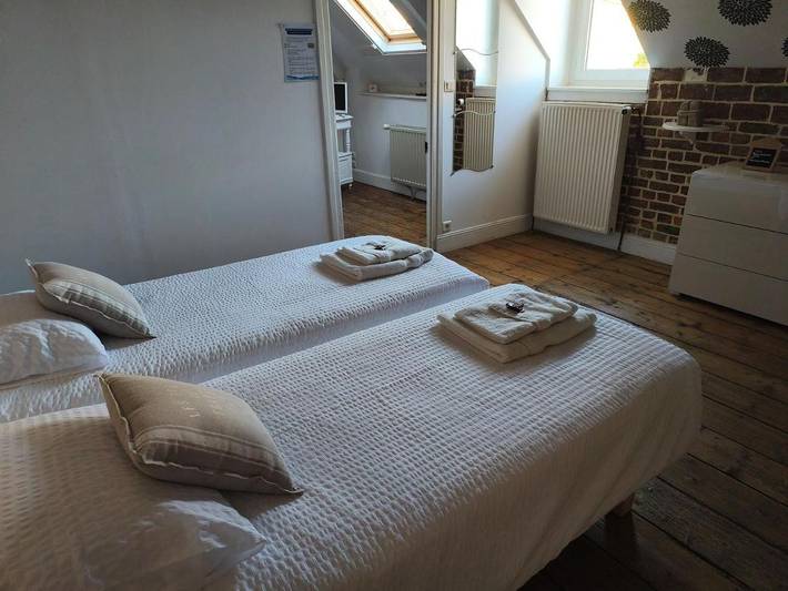 Chambre d’hôte pour 4 personnes, avec vue et terrasse à Dieppe - 3