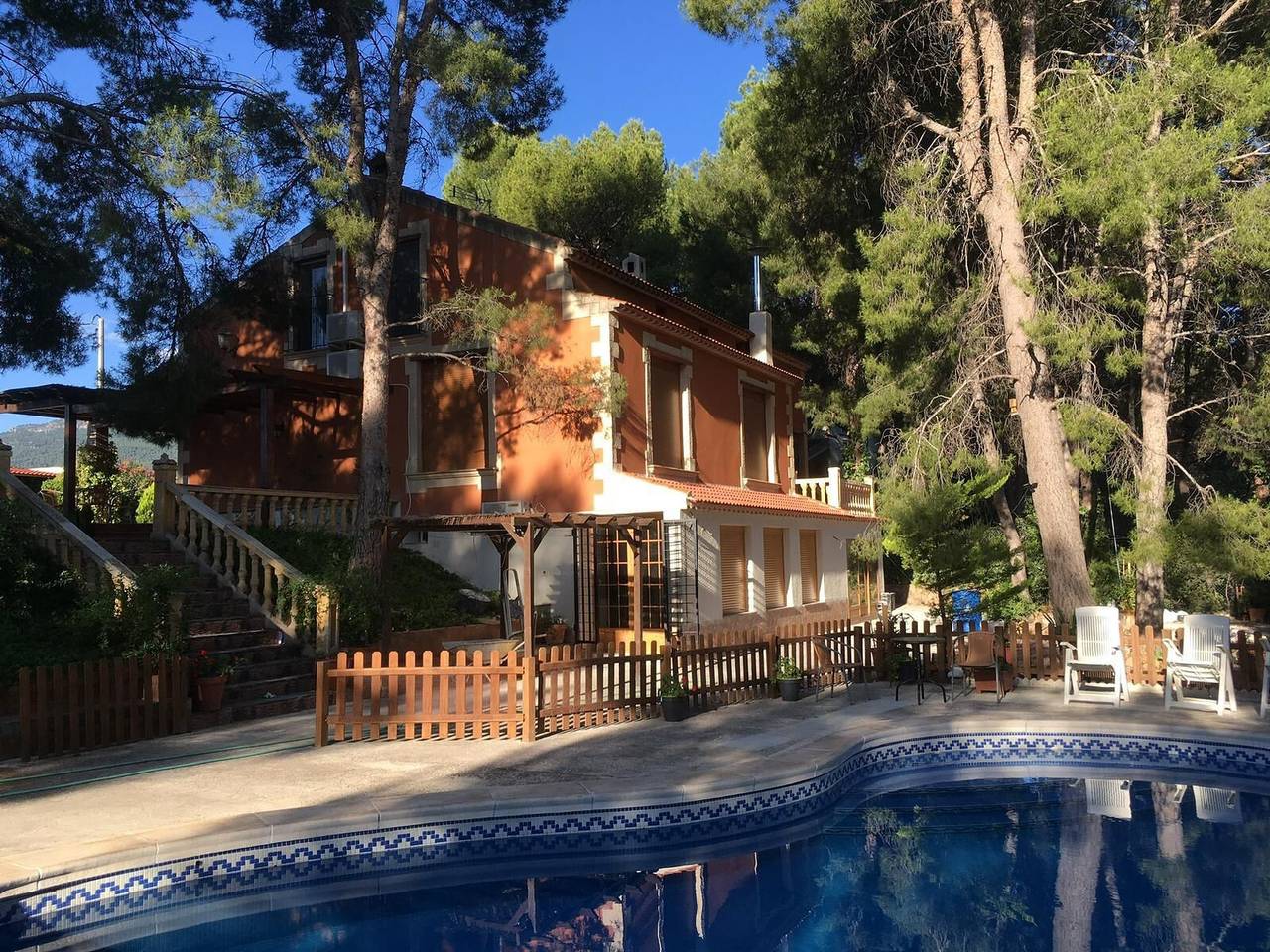 Casa rural 'El Pinar De La Loma' con piscina privada, Wi-Fi y aire acondicionado in Moratalla, Interior de Murcia