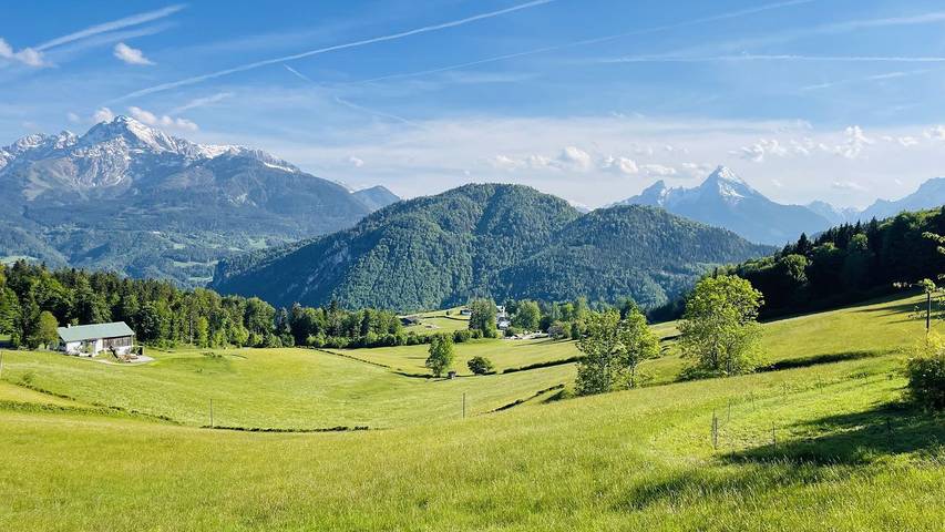 Ferienwohnung für 2 Personen, mit Terrasse in Marktschellenberg