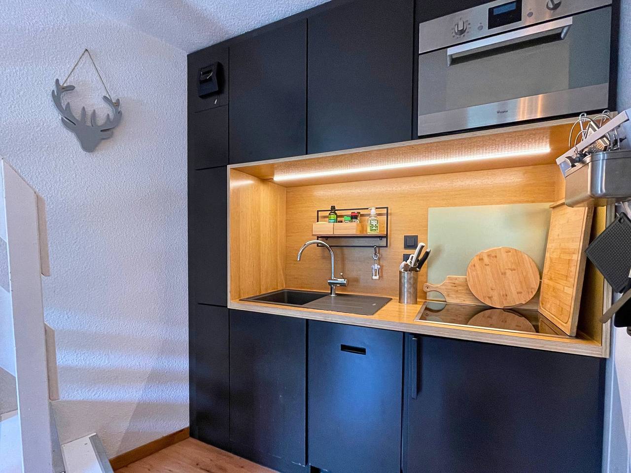 Apartamento entero, Dúplex para 8 personas con altillo y guardaesquís in Les Menuires, Saint-Martin-de-Belleville